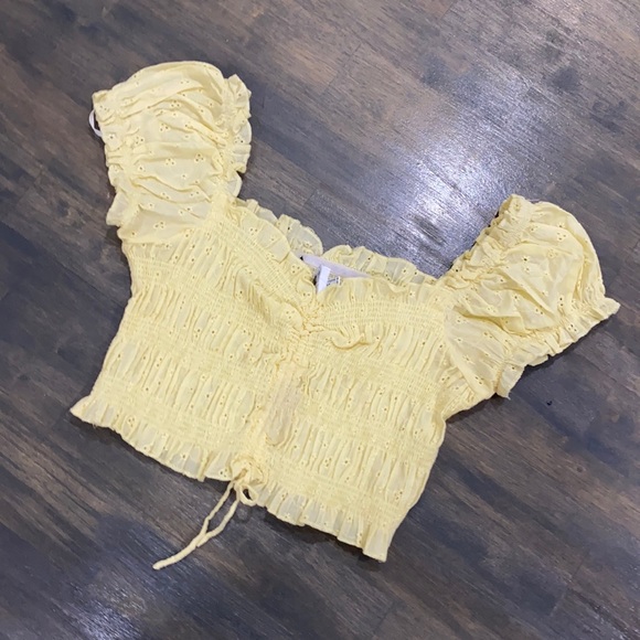 Princess Polly Yellow Top - Picture 3 of 9